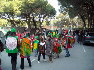 Celebraci de la rua del Carnestoltes al Gimbeb de Gav Mar (12 febrer 2010)